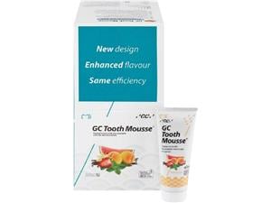 GC Tooth Mousse - Standardpackung Tutti-Frutti, Packung 10 x 40 g