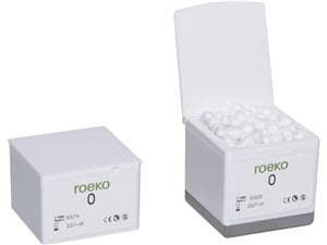 roeko Solomat-Click Wattekügelchen Größe 0, Ø 4,8 mm, Packung 3 Stück