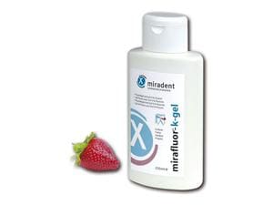 mirafluor®-k-gel Erdbeere, Flasche 250 ml