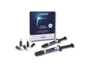Lunos® Fissurenversiegelung Opaque, mit Fluorid, Spritzen 2 x 1,5 g