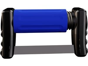 FitStrip™ einseitig - Nachfüllpackung Medium, blau, Stärke 0,13 mm, Packung 4 Stück