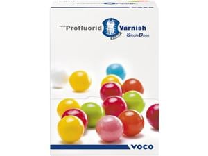 Profluorid® Varnish, SingleDose - Standardpackung Bubble Gum, SingleDose 200 x 0,4 ml