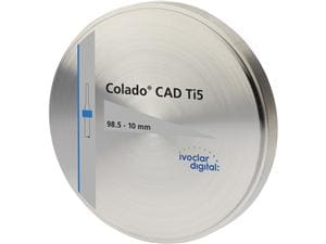 Colado CAD Ti5 - Ø 98,5 mm Stärke 10 mm