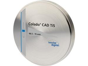 Colado CAD Ti5 - Ø 98,5 mm Stärke 15 mm