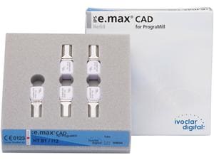 IPS e.max® CAD PrograMill - HT I12 B1, Packung 5 Stück