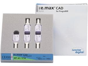 IPS e.max® CAD PrograMill - MT C14 A1, Packung 5 Stück