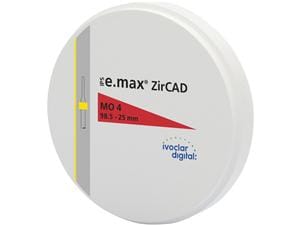 IPS e.max® ZirCAD MO - Ø 98,5 mm MO4, Stärke 25 mm