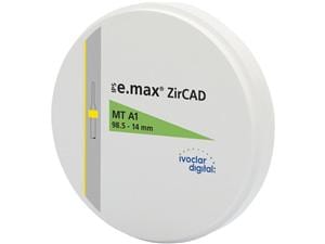 IPS e.max® ZirCAD MT - Ø 98,5 mm A1, Stärke 14 mm