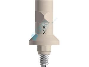 Intraoral Scan Abutment auf Implantat - kompatibel mit Straumann® WN Ø 6,5 mm