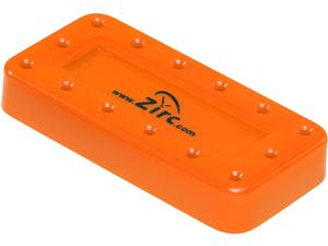 Bur Block Bohrerständer - magnetisch, 14-Loch Neon Orange