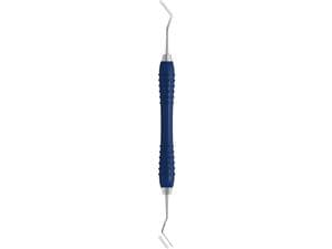 Füllungsinstrument Heidemannspatel, Colori Silikon Grip Breite 2,0 mm, blau (SI-1045/12A-BL)