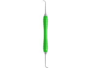 Füllungsinstrument Stopfer ASH, Colori Silikon Grip Breite 1,0 / 1,5 mm, grün (SI-1052/49-GR)