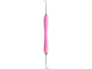 Füllungsinstrument Stopfer ASH, Colori Silikon Grip Breite 1,0 / 1,5 mm, pink (SI-1052/49-PK)