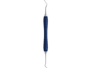 Füllungsinstrument Spatel ASH, Colori Silikon Grip Breite 2,2 / 2,5 mm, blau (SI-1052/6-BL)