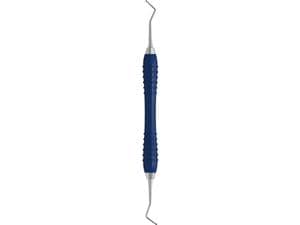 Füllungsinstrument Kugelstopfer, Colori Silikon Grip Ø 1,0 / 1,3 mm, blau (SI-1054/146-BL)