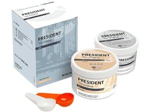 PRESIDENT The Original putty Fast putty soft, Dosen 300 ml Base und 300 ml Katalysator