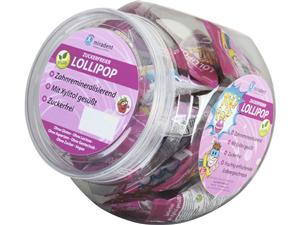 XyliPOP® Lollipop Erdbeere, Packung 25 Stück