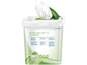 schülke wipes - Feuchttuchspender (leer) Spenderbox für 100/111 Tücher, Packung 5 Stück