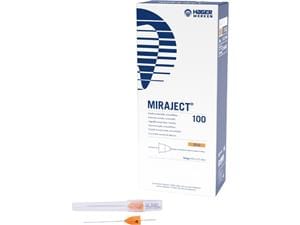 Miraject® Orange - 25G, 17/42 mm, Ø 0,5 mm, Länge 35 mm, Packung 100 Stück