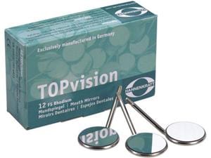 TOPvision FS Rhodium Mundspiegel, plan SS Nr. 06, Ø 6 mm, Packung 1 Stück