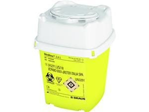 Medibox Entsorgungsbehälter Größe 2,4 Liter, Packung 1 Stück