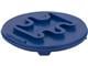 Adesso Split® Montageplatten, Connect Blau, Packung 50 Stück