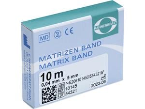 Matrizenband Hahnenkratt - Rolle 10 m Breite 5 mm, Stärke 0,04 mm