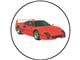 Happy-Design KFO-Einlegemotive Ferrari, Packung 20 Stück