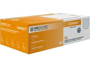 Unigloves® Contact puderfrei Größe XS. Packung 100 Stück