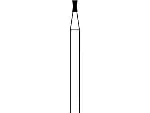 FG-Diamant, Form 019 ISO 009, Körnung normal, Kopflänge 2 mm, Packung 5 Stück