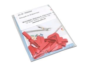 Sims, Markierungsringe - Einzelpackung, groß Rot, Packung 25 Stück