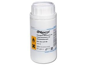 Orthocryl® Flüssigkeit Monomer Rot, Flasche 250 ml