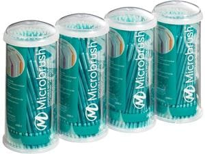 Microbrush® Röhrenserie - Nachfüllpackung Petrol, ultrafein, Ø 0,5 mm, Packung 400 Stück