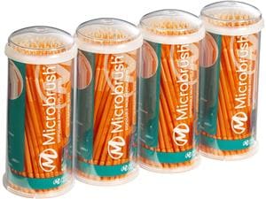 Microbrush® Röhrenserie - Nachfüllpackung Orange, ultrafein, Ø 0,5 mm, Packung 400 Stück