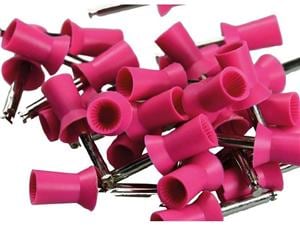Latch-Type Cups Gerippt, pink, hart, 9008/30, Packung 30 Stück