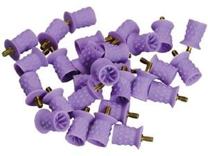 Screw-Type Cups Spirale, violett, weich, 9004/30, Packung 30 Stück