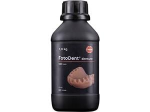 FotoDent® denture 385 nm Rosa-transparent, Flasche 1.000 g