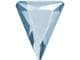 Prodental® Twizzler, Zahnschmuck Diamond/Zirkonia Dreieck, Brillantschliff iceblue