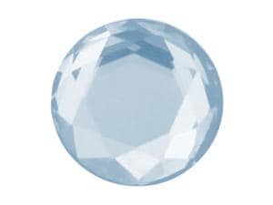 Prodental® Twizzler, Zahnschmuck Diamonds/Brillantschliff Iceblue, Ø 1,8 mm