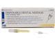 HS-Injektionskanülen, Disposable Dental Needles Gelb - 30G, 0,3 x 16 mm, kurz, Packung 100 Stück