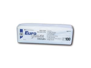 HS-Mullkompressen Euro Gauze, unsteril Größe 5 x 5 cm, 12-lagig, Packung 100 Stück