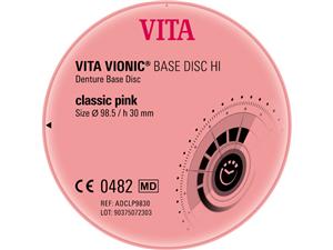 VITA VIONIC® BASE - Ø 98,5 mm Classic-Pink, Stärke 30 mm