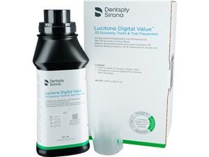 Lucitone Digital Value™ 3D Economy Tooth & Trial Placement A2, Flasche 1.000 g