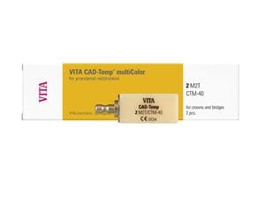 VITA CAD-Temp® multiColor Universal, CTM-40 2M2T, Packung 2 Stück