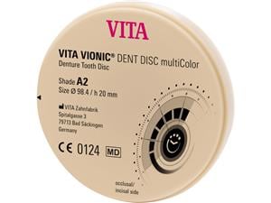 VITA VIONIC® DENT DISC multiColor - Ø 98,4 mm A2, Stärke 20 mm
