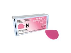 Arti-Pink Bite Wax, oval Größe M, Format 68 x 60 x 3 mm, Packung 24 Stück