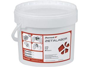 Zhermack ZETALABOR putty hard - Set Eimer 5 kg und Indurent Lab Tube 60 ml