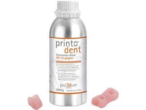 printodent® GR-15 gingiva Orangerot, Flasche 1.000 g