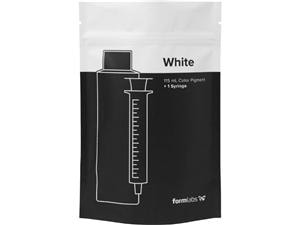 Kunstharz für Form 2 und Form 3/3B, Color Pigment - Nachfüllpackung White Pigment, Flasche 115 ml