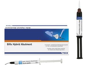 Bifix Hybrid Abutment QM - Nachfüllpackung Weiß HO, QuickMix-Spritze 10 g